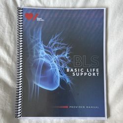 AHA: BLS Provider Manual Textbook 