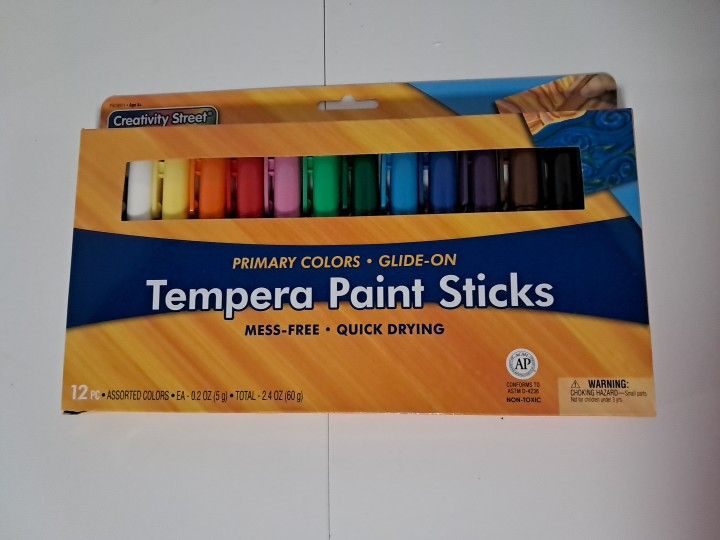 Tempera Paint Sticks