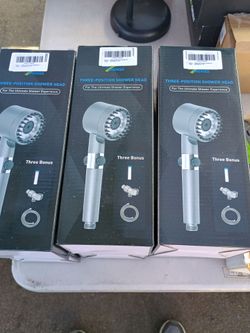 Shower Head with Handheld, Shower Heads High Pressure, High Flow Even with Low Water Pressure-Hand Held Showerhead