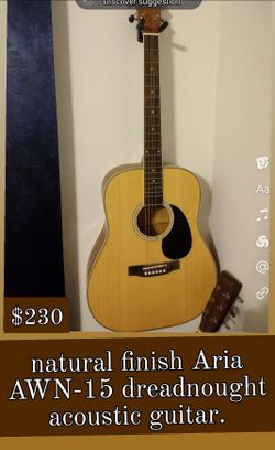 Aria acoustic guitar