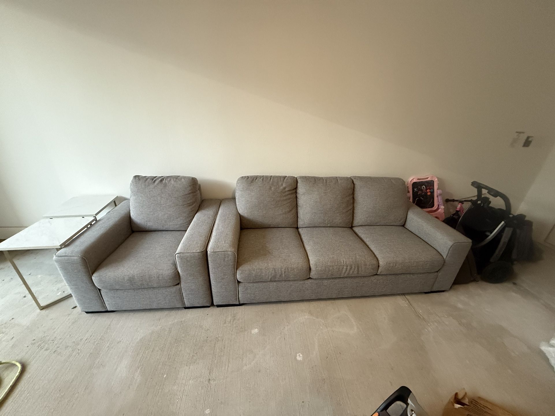Couch and Loveseat
