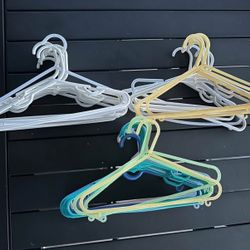 32 Kids Size Hangers 