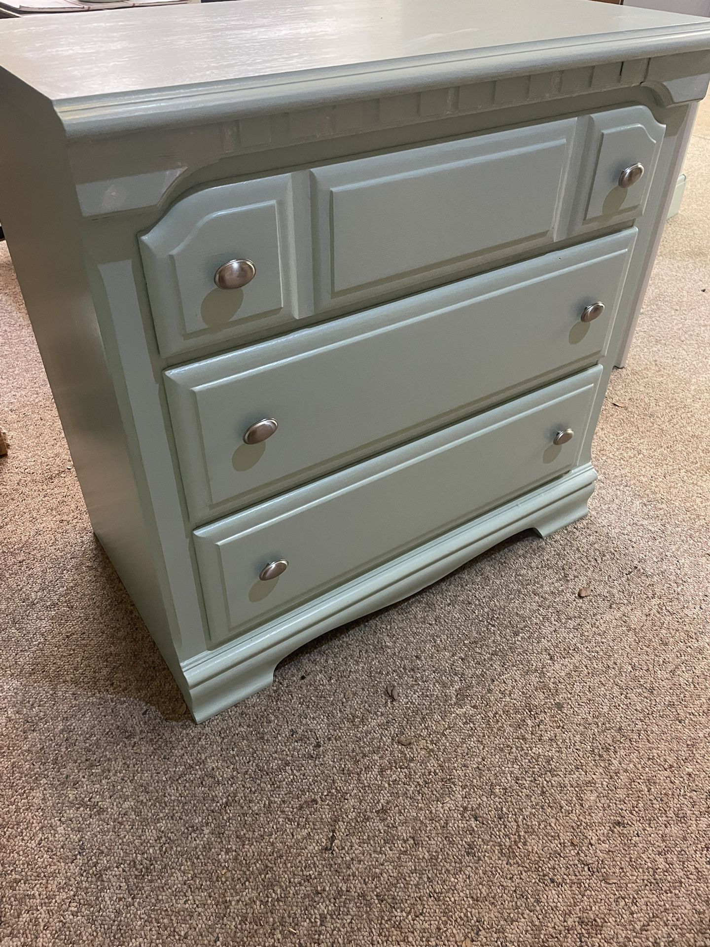 Wood End Table