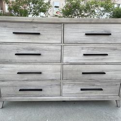 Gray Dresser Chest of Drawers Furniture 