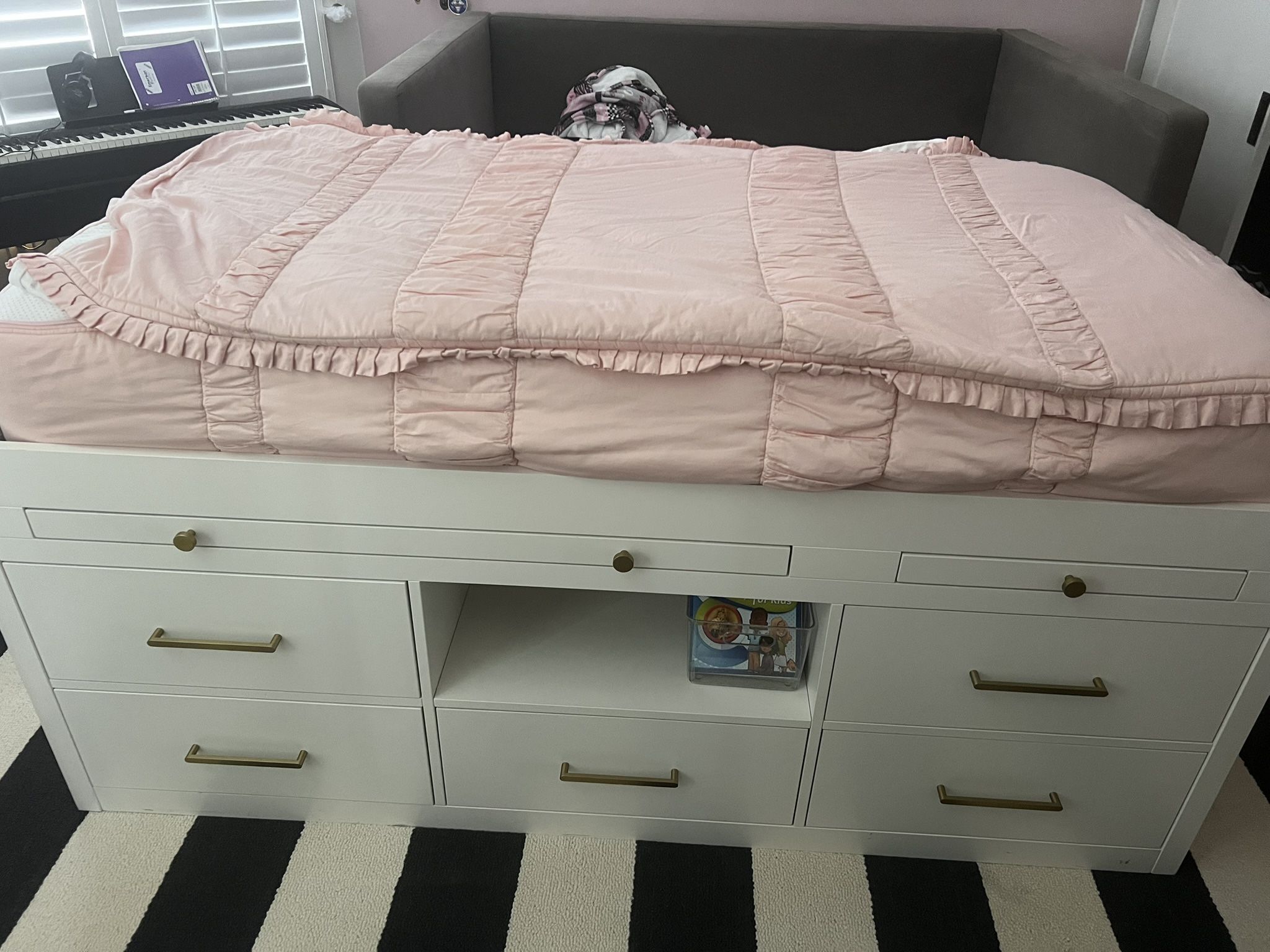Pottery Barn Teen Clearly Captain’s Bed For Sale