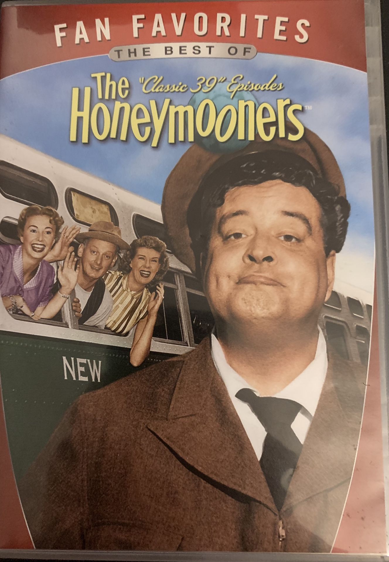 The Best Of The HONEYMOONERS (DVD) 8-Episodes!