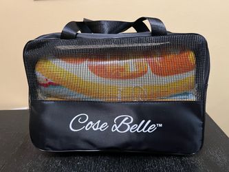 Cose Belle 2 PCS Premium Beach Towel 100% Cotton 30”x70” with a Mesh Storage Bag. NEW