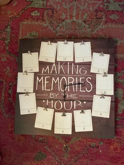 Making memories photo display
