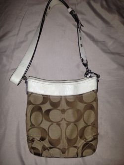Original coach purse and matching wallet