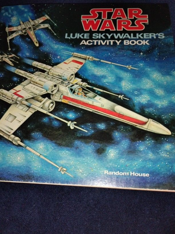 1979 Original Luke Skywalker Activities Book