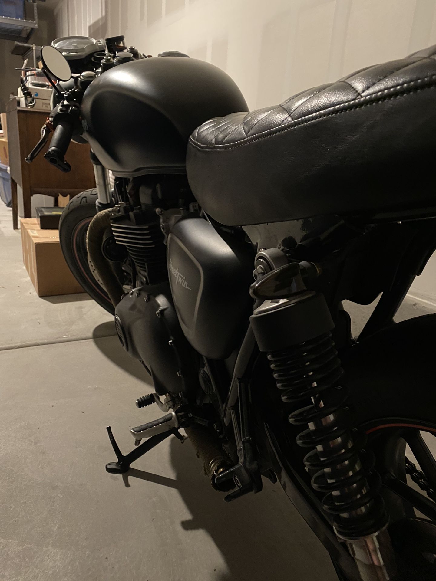 2016 Triumph Bonneville Street Twin Parts Bike