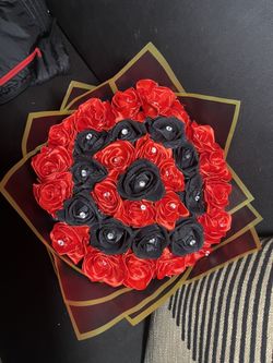 Black And Red Bouquet