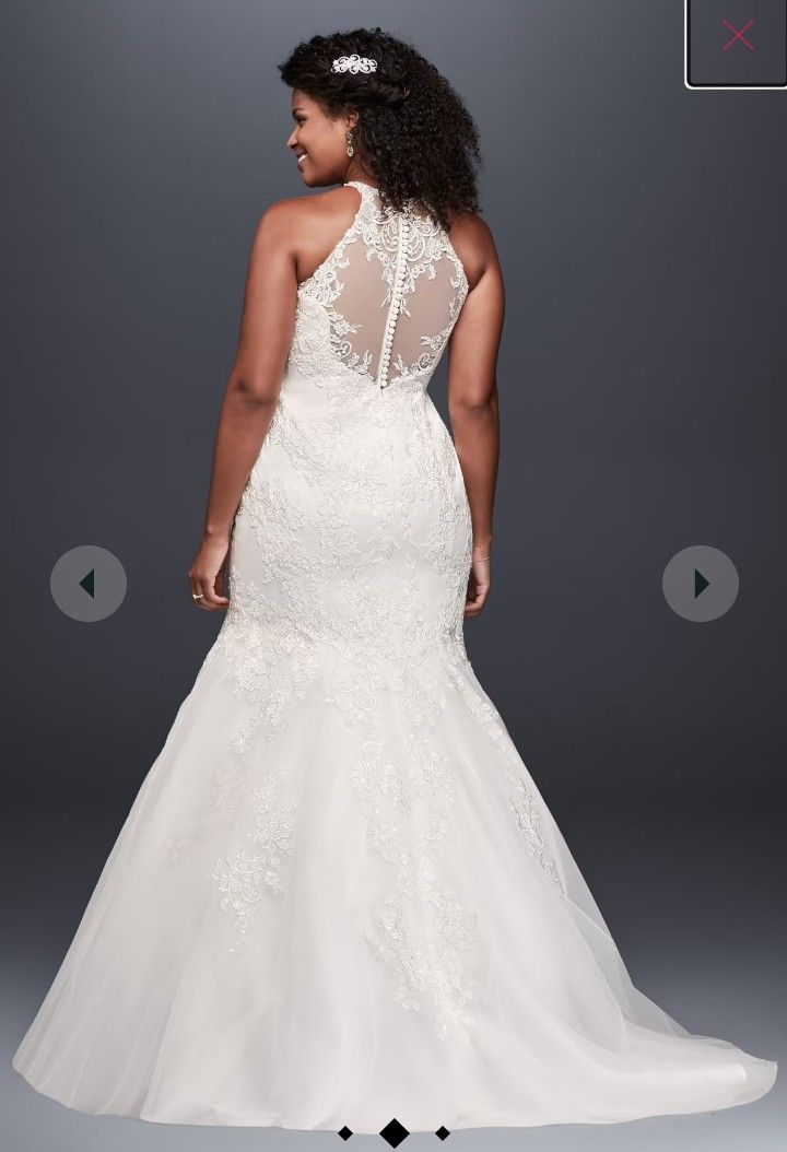 Wedding Dress, Headpiece & Veil