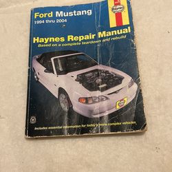Ford Mustang Haynes Repair Manual