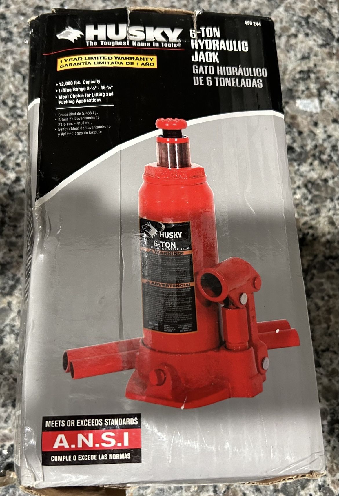 Hydraulic Jack - 6 Tons 
