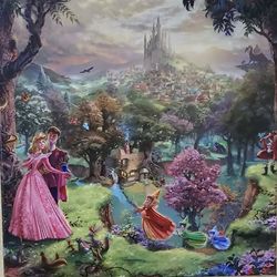Disney 14x14 Art Canvas