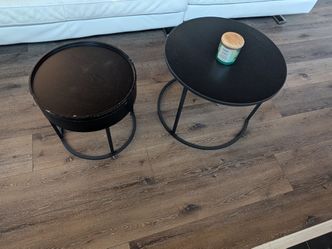 Two beautiful coffee table with the storage in very good condition