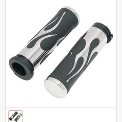 Grips Flame For Harley