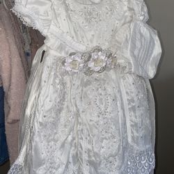 Vestido De Bautizo/baptism Dress 