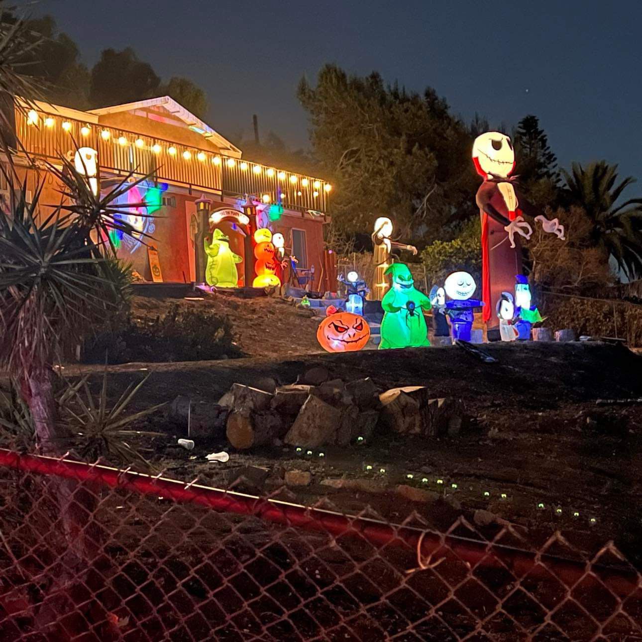 Nightmare Before Christmas Inflatables
