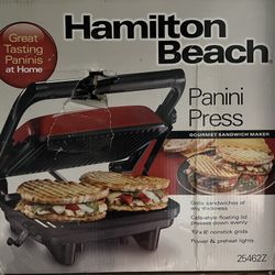 Hamilton Beach Panini Press - New for Sale in South Farmingdale, NY -  OfferUp