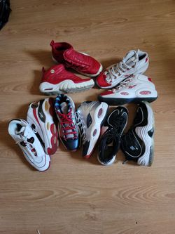 Shoe bundle old school nikes and reeboks