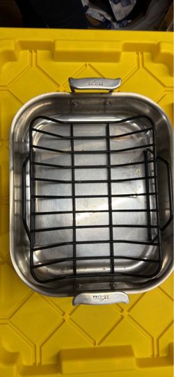 All-Clad Stainless Steel Roasting Pan with Rack