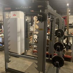 Bench/Squat Rack (With Weights!)