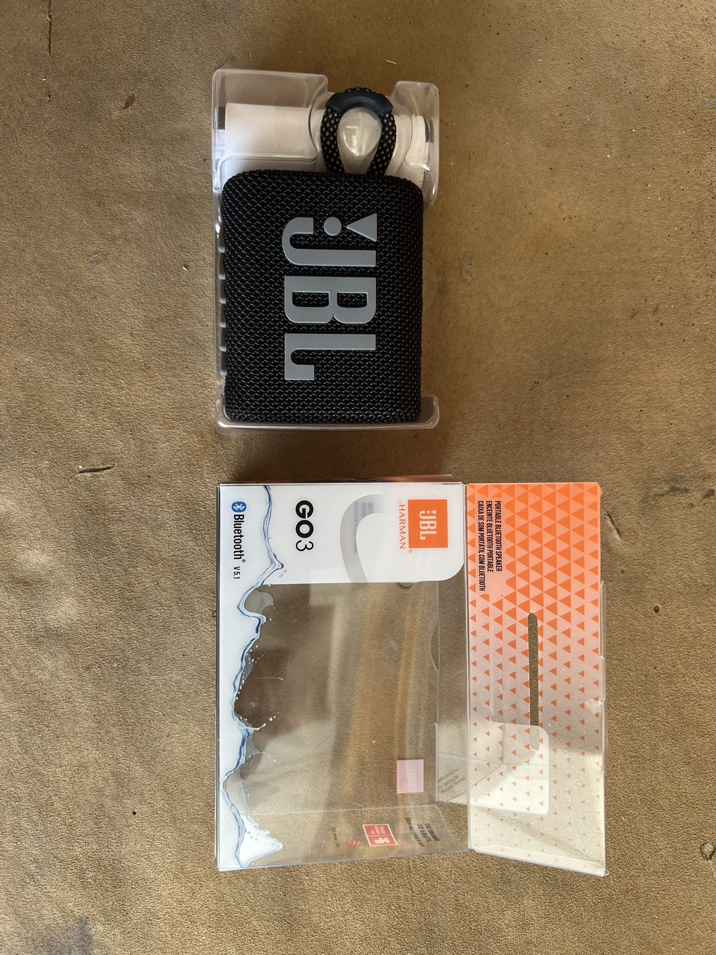 JBL GO3 Bluetooth Speaker Barely Used $30