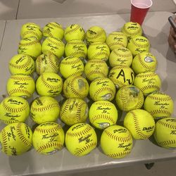 Slow Pitch Softballs