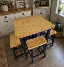 Tall table and stools