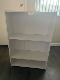 White 3 tier Shelf