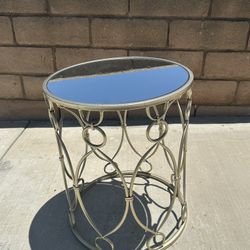 Small Mirror Side Table