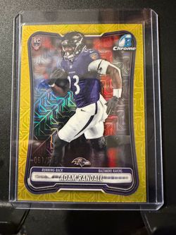 Adam Randall Bowman Chrome RC Gold Refractor /275