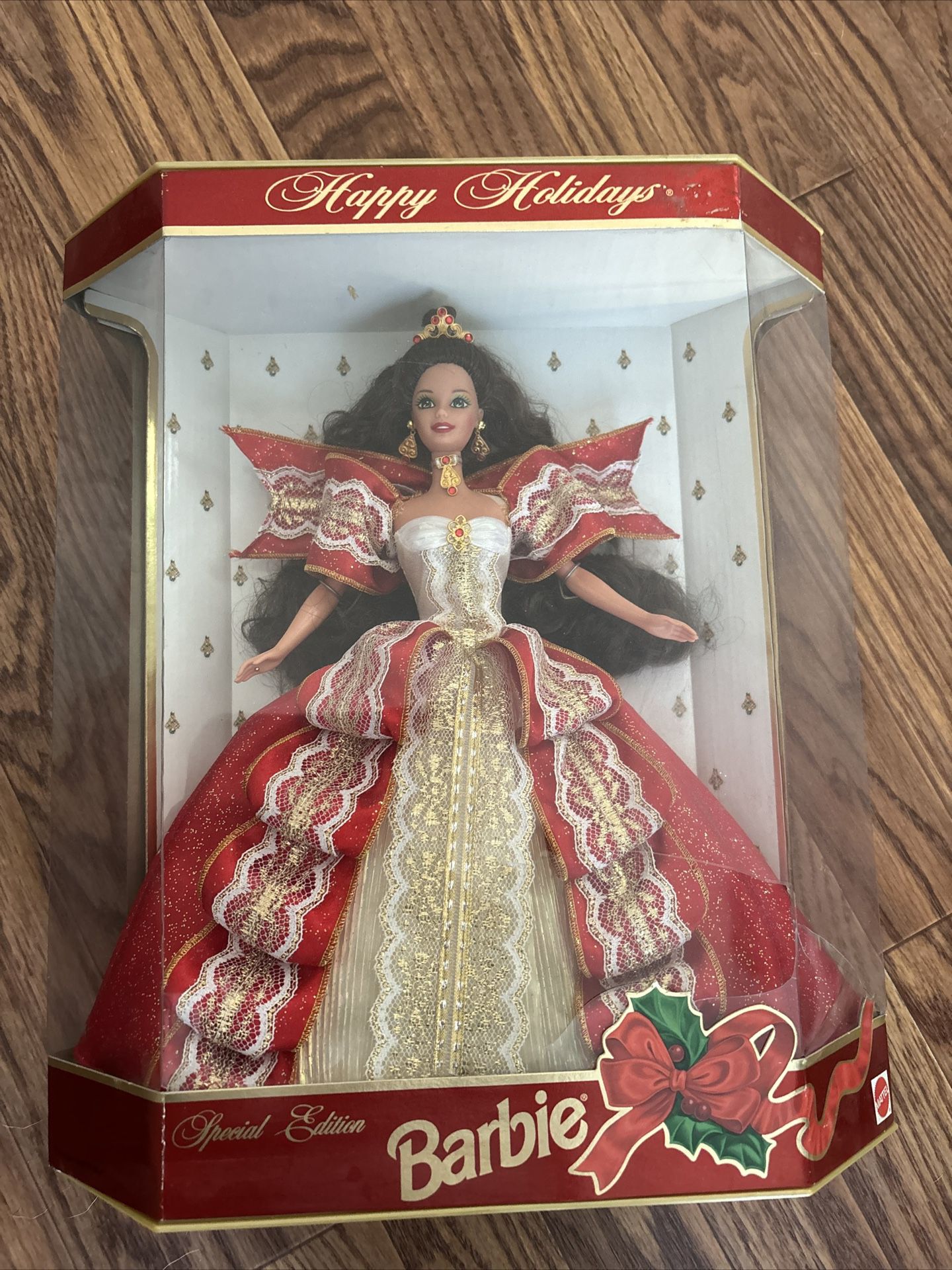 Special Edition (10th Anniversary) 1997 Happy Holidays Barbie Unopened