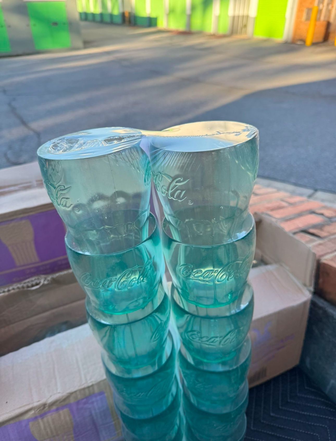 Coca Cola Jade Plastic Tumbler