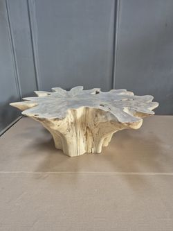 Live Edge Teak Root Coffee Table 39” New in box
