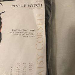 Pin Up Witch Outfit 5x