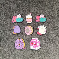 Pusheen Croc Charms