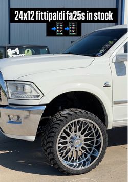 Dodge Ram rims and tires 🔥🔥