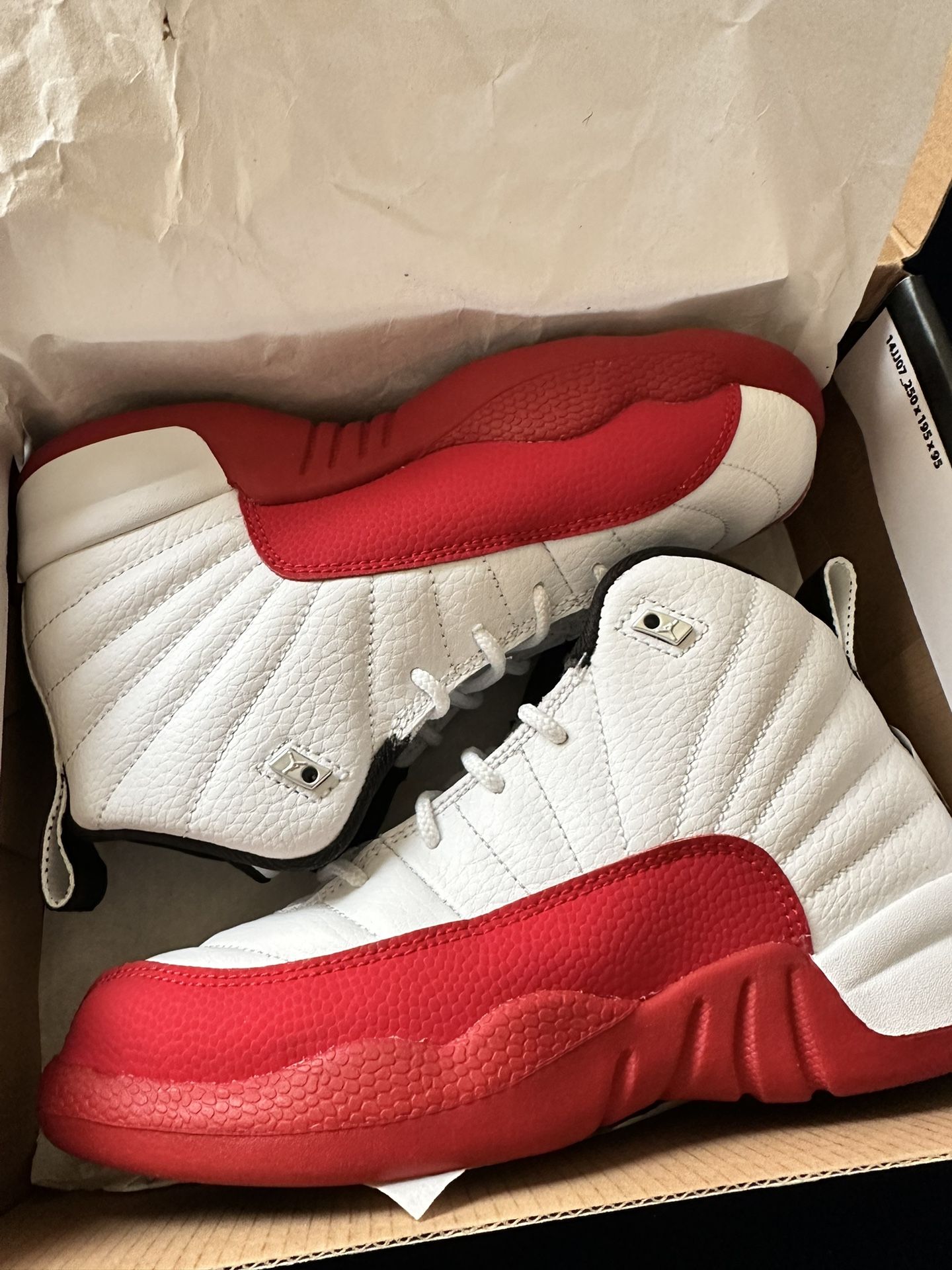 MUST GO!!! RETRO AIR JORDAN 12 “CHERRY RED” Size 2y DS MUST GO!! $80 $80 $80 $80