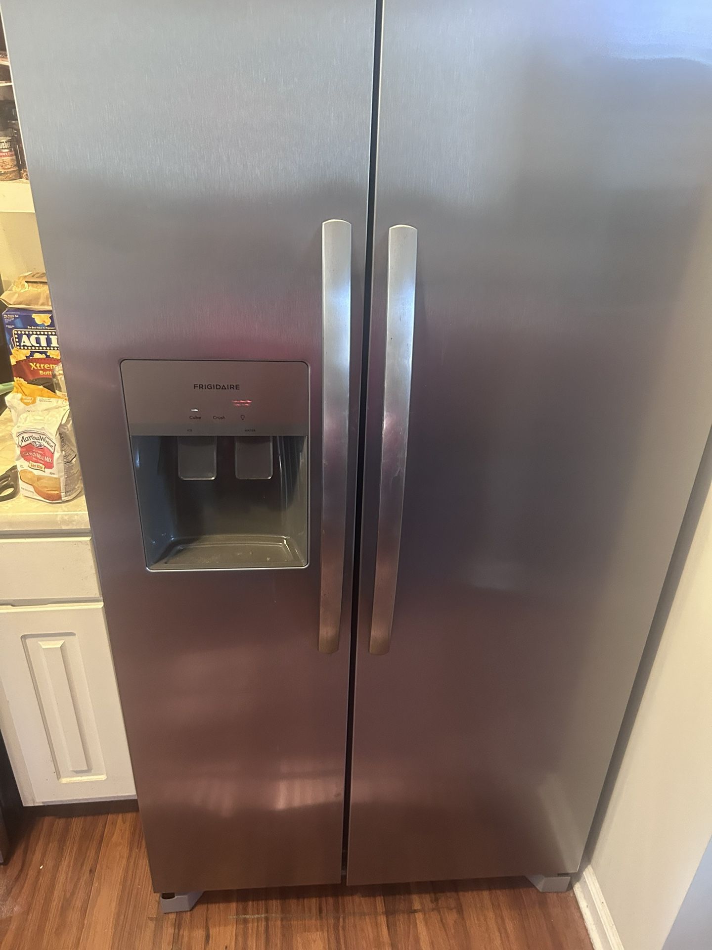 Brand New Fridge Slightly Used stainless Steel