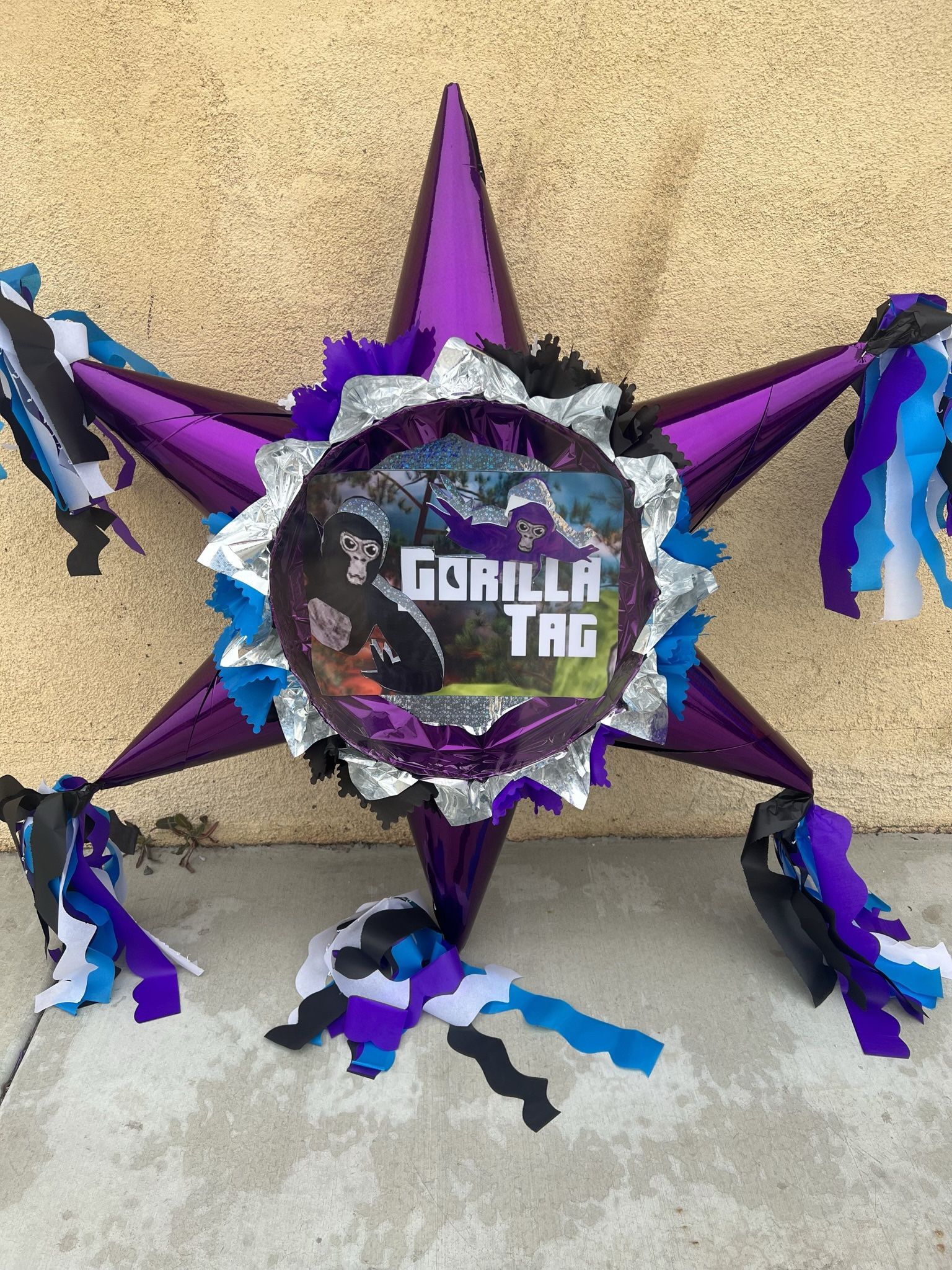 Gorilla Tag 3D Star Pinata