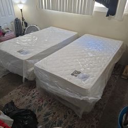 New twin Bed With Rails