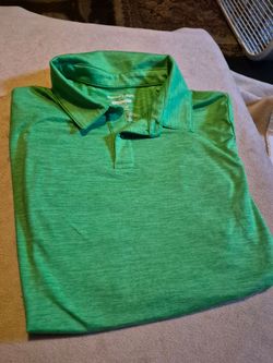 Member's Mark Boys Green Polo Shirt