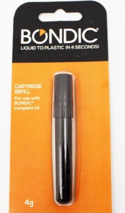Bondic Medium Strength Plastic Black Plastic Welder Refill UV super glue