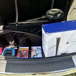 PS5 With Games & Controllers