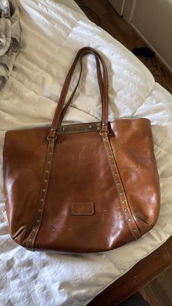 Patricia Nash brown leather bag