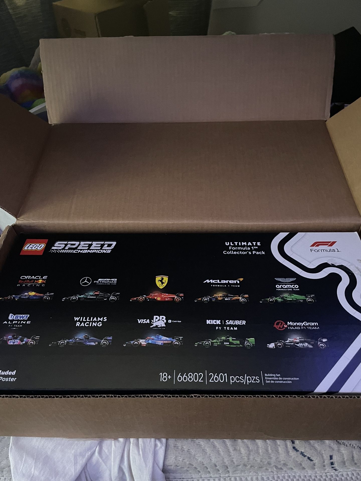LEGO Speed Champions Ultimate Formula 1 Collector's Pack 1 Model Car Kit 66802