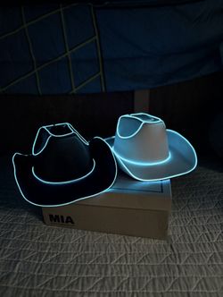 LED Light Up Cowboy Hats